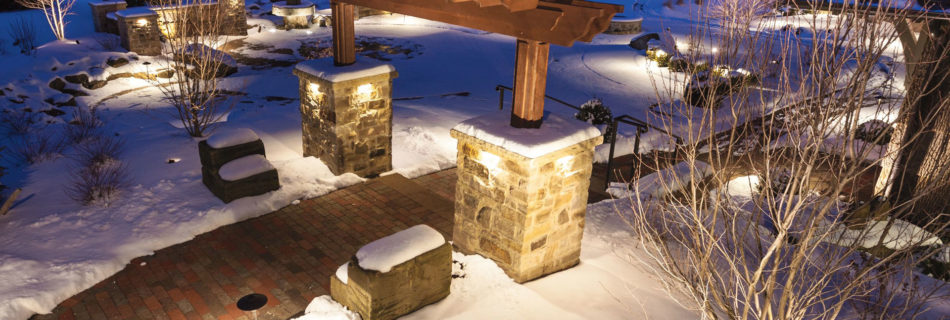 lighting landscaping Minneapolis